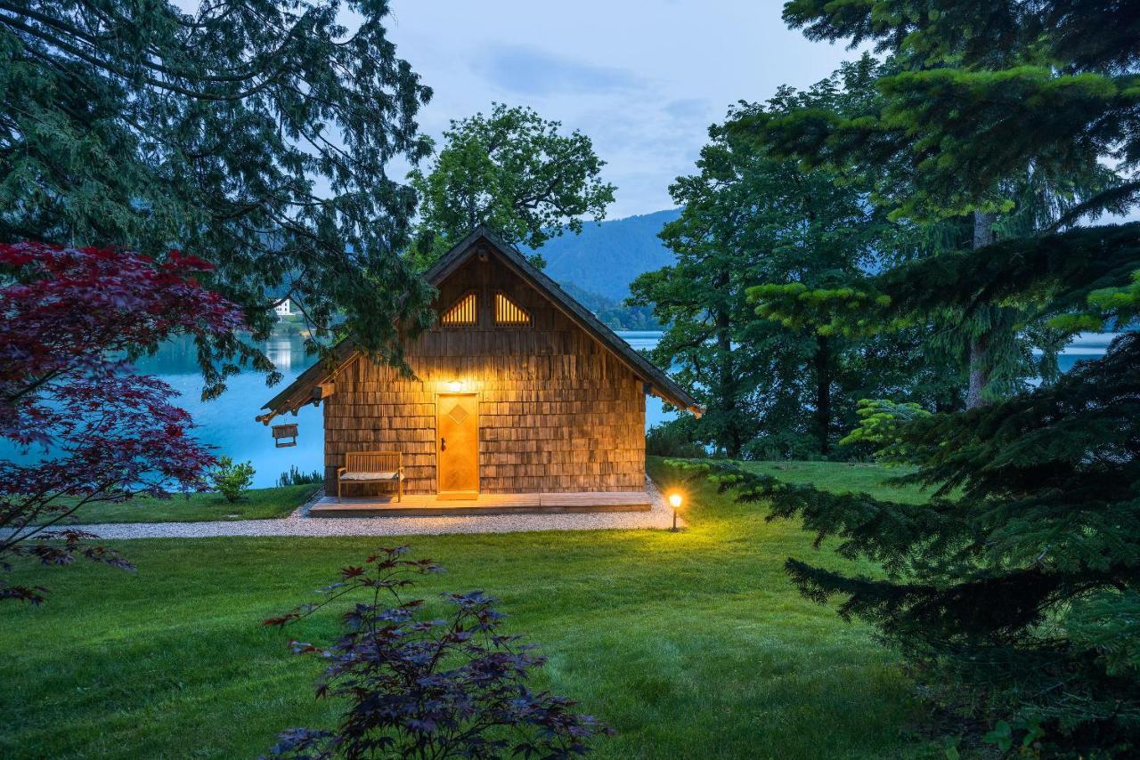 Private Beach House On Lake Bled Exterior foto