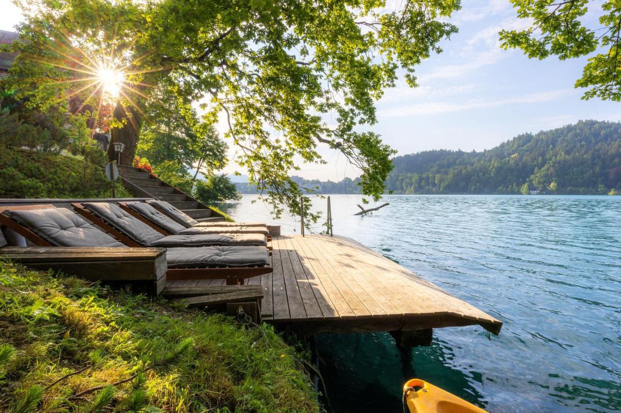 Private Beach House On Lake Bled Exterior foto