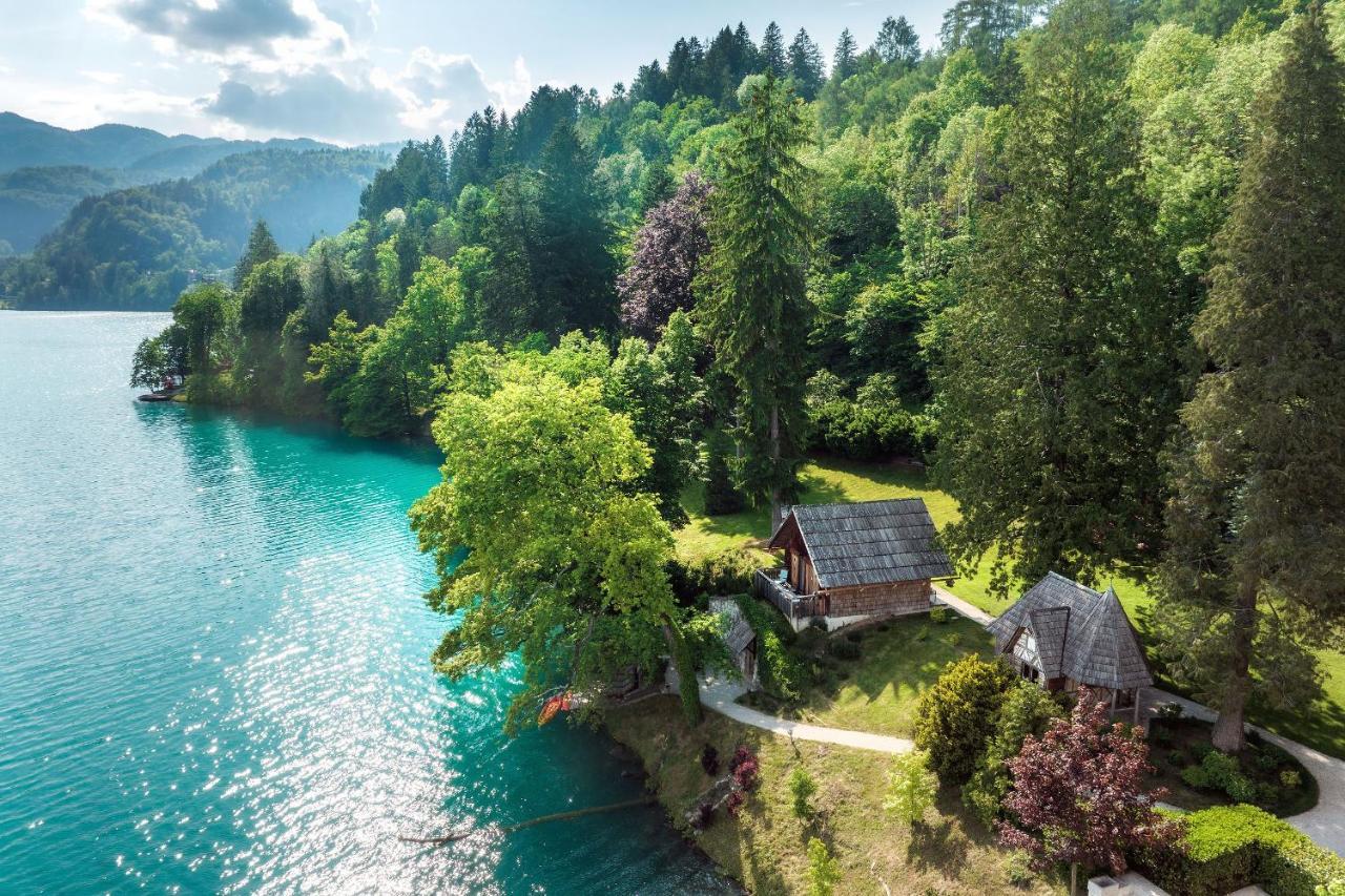 Private Beach House On Lake Bled Exterior foto